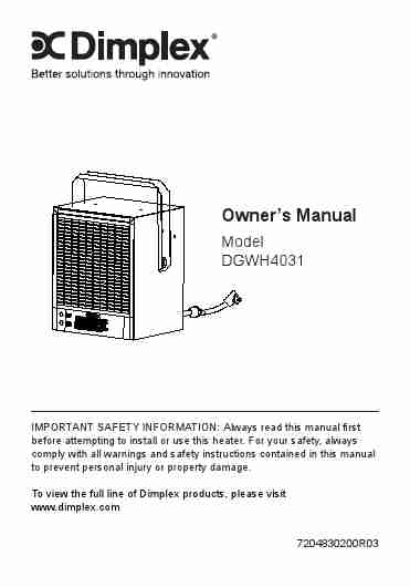 Dimplex Dgwh4031 Manual-page_pdf